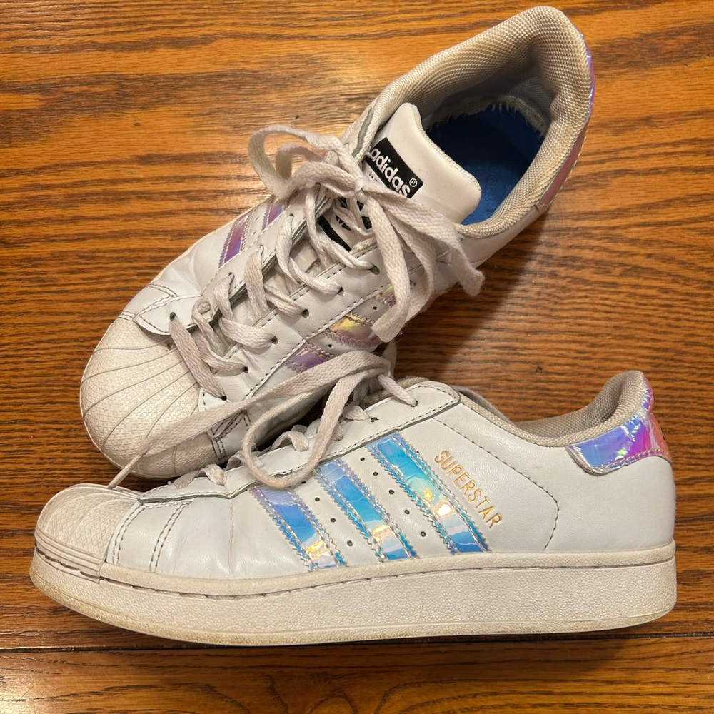 Adidas‎ Holographic Superstar Shoes